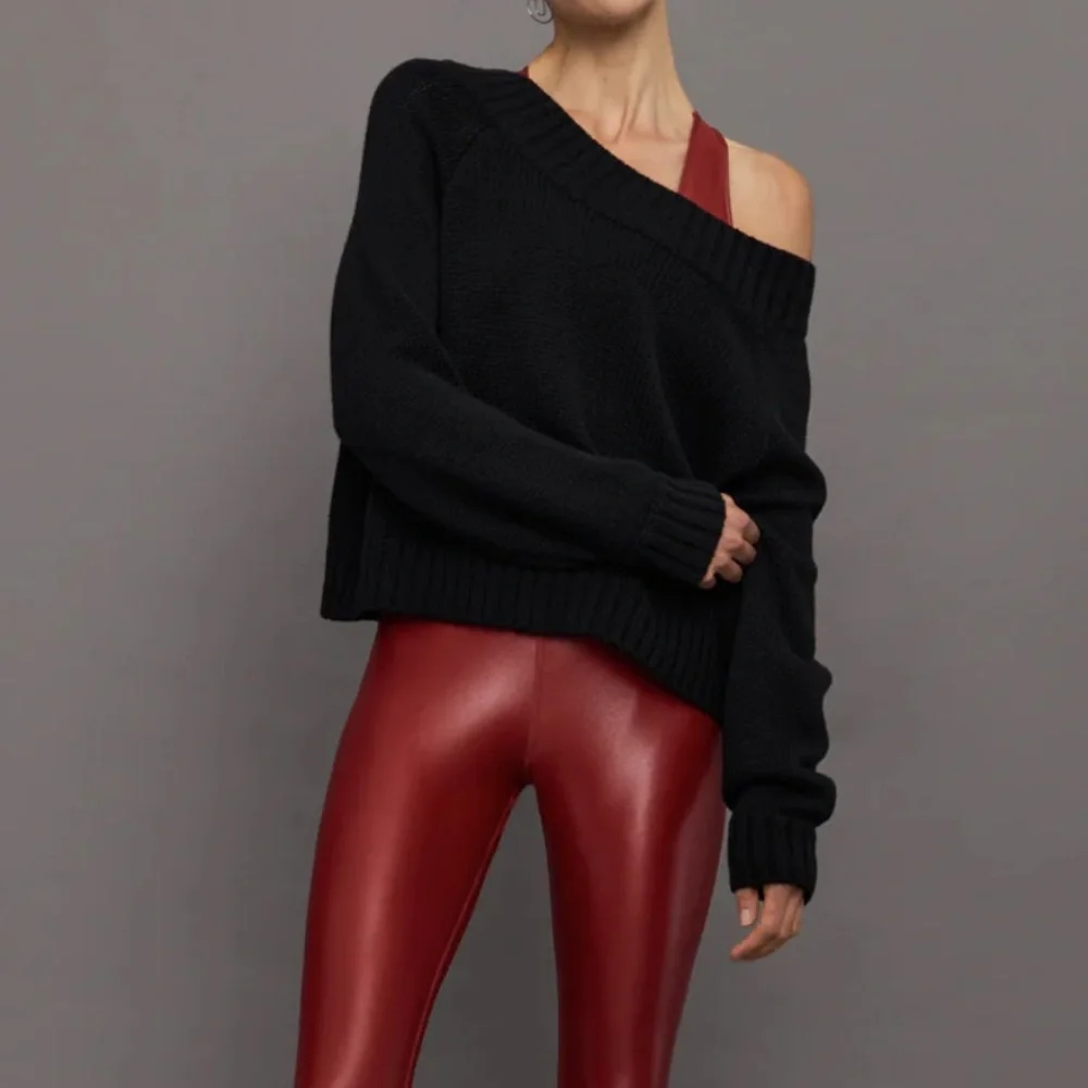 Women's carbon 38 medium slouchy  Black Sweater - Picture 2 of 4